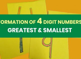 Formation of greatest and smallest four digit numbers with any given set of digits | CBSE Grade 3