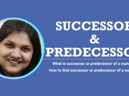 Successor and Predecessor of a Number | CBSE Math Grade 3 | Explanation with Examples successor and predecessor of a number